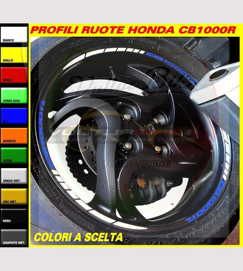 Profils de roues combinées - Honda CB1000R