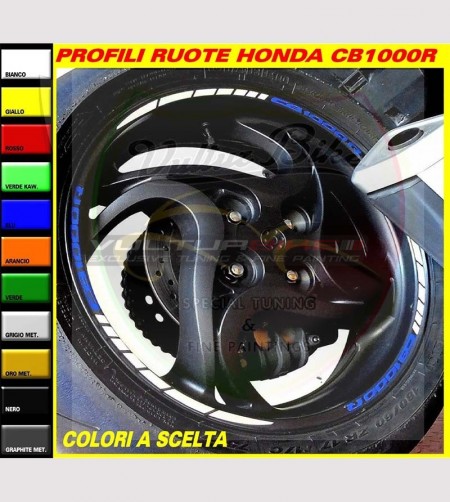 Kombinierte Radprofile - Honda CB1000R