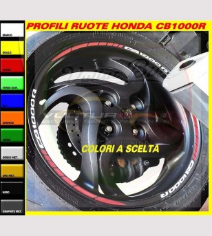 Profils de roues combinées - Honda CB1000R