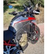 Tankabdeckung aus gebürstetem Aluminiumeffekt - Ducati Multistrada V4 / V4S 
