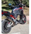 Coperchio serbatoio in carbonio effetto alluminio spazzolato - Ducati Multistrada V4 / V4S 