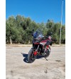 Brushed aluminum effect carbon tank cover - Ducati Multistrada V4 / V4S 