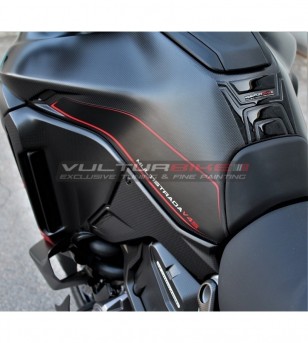 Couvercle de réservoir en carbone - Ducati Multistrada V4 / V4S / Pikes Peak