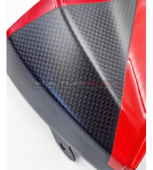 Cover valige in fibra di carbonio livrea Ducati Multistrada V4 Pikes Peak