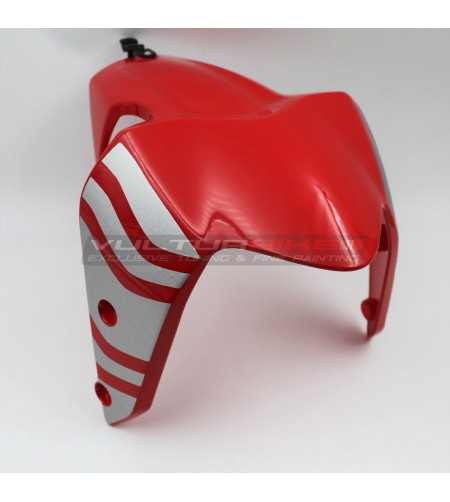 White Front Fender Sticker Set - Ducati Monster 937 