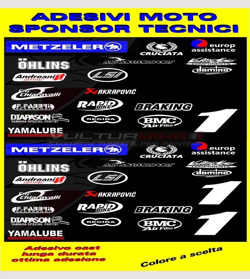 sponsoren aufkleber motorrad 