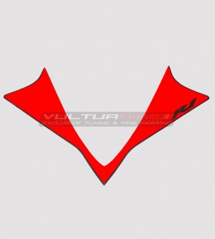 Front fairing number plate stickers - Yamaha R1 2007/2008