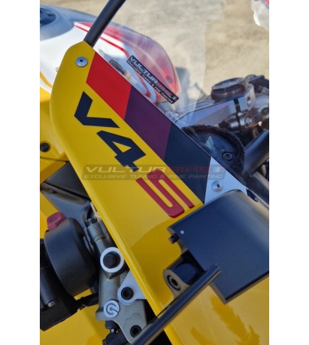 Carenado traje rojo amarillo - Ducati Panigale V4 2022 / 2023 