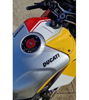 Carenado traje rojo amarillo - Ducati Panigale V4 2022 / 2023