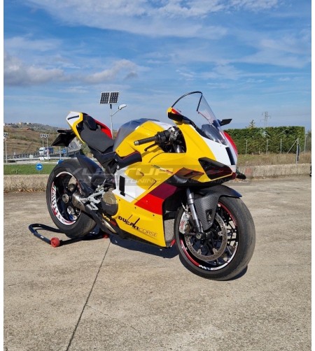 Carénage costume jaune rouge - Ducati Panigale V4 2022 / 2023 