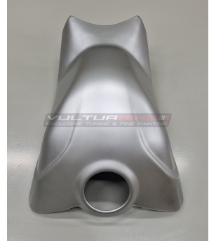 Coperchio serbatoio carbonio effetto alluminio spazzolato - Ducati Panigale V4 2022 / 2023