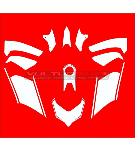 Komplettes anpassbares Aufkleber-Kit - Ducati Panigale V2 2020 / 2022 