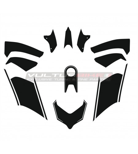 Komplettes anpassbares Aufkleber-Kit - Ducati Panigale V2 2020 / 2022 
