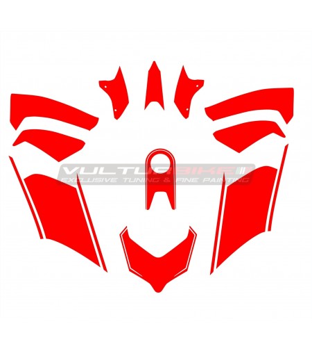 Komplettes anpassbares Aufkleber-Kit - Ducati Panigale V2 2020 / 2022 