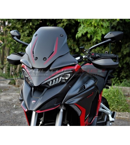 Carenado deportivo de carbono versión personalizada - Ducati Multistrada V4 / Pikes Peak / Rally 