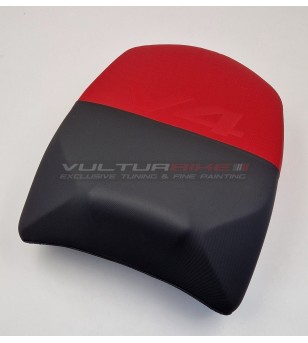 Siège passager rouge noir Ducati Multistrada V4 / V4S / Pikes Peak