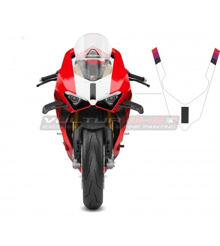 Pegatina numérica para el carenado gráfico de diseño Ducati Panigale V4R 2023