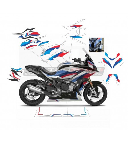 Stiker for Motorcycle - Carbon Tank Schutzaufkleber Aufkleber für  die BMW S1000XR