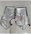 Carbon lower fairings Panigale V4 2018 / 2023 for Akrapovic exhaust 