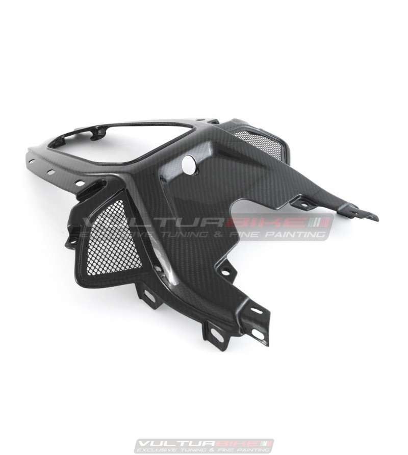 Bestem Carbon Fiber Tank Side Panels For BMW S1000RR S1000R M1000RR 2020-2025 – Glossy Black Pair