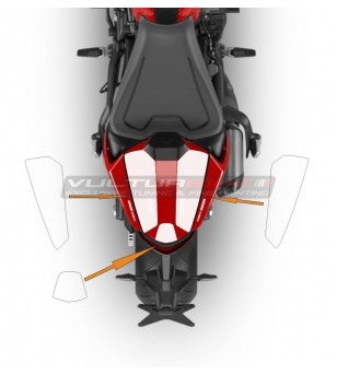 Single-seat tail cover stickers - New Ducati Monster 937