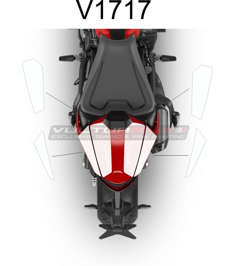 Adhesive shapes for single-seat tail cover - New Ducati Monster 937