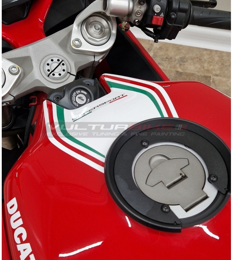 HDR TECHNOLOGY Protezioni Laterali Serbatoio Per Ducati Panigale V2 2021-2025 – Trasparenti Antigraffio