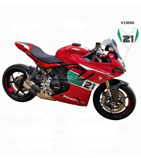 Adesivo per cupolino con numero - Ducati Supersport 950/950S