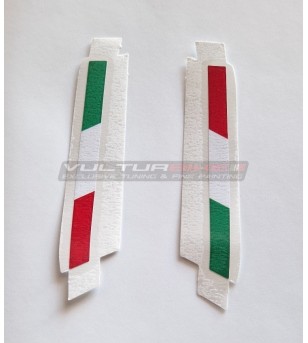 Paar Decals - Verkleidungsflagge - V4 Ducati Multistrada