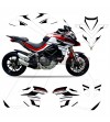 Rennversion komplette Aufkleber Kit - Ducati Multistrada 1260 