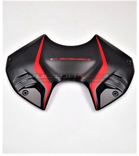 Custom Design Carbon Batterieabdeckung - Ducati Streetfighter V4 / V4S