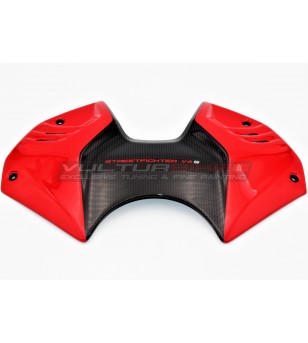 Cubierta de batería de carbono personalizada - Ducati Streetfighter V4 / V4S