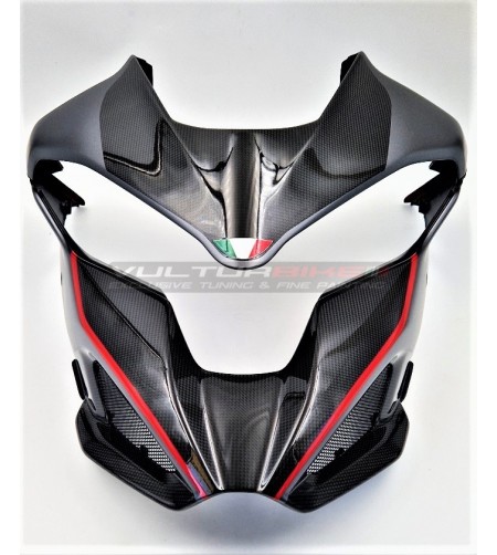 Cargador frontal completo - Ducati Multistrada V4S Aviator Gris