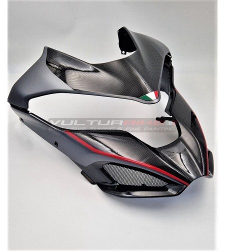 Cargador frontal completo - Ducati Multistrada V4S Aviator Gris