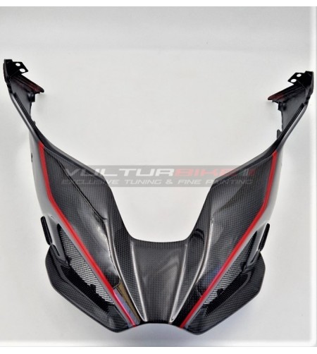 Cargador frontal completo - Ducati Multistrada V4S Aviator Gris