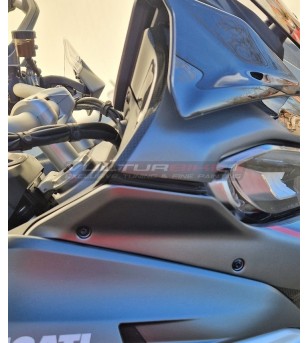 Cargador frontal completo - Ducati Multistrada V4S Aviator Gris