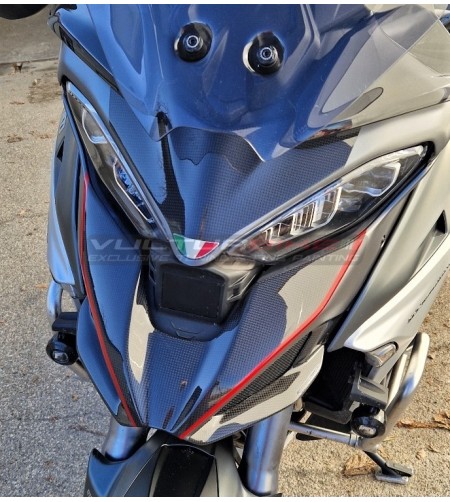 Cargador frontal completo - Ducati Multistrada V4S Aviator Gris
