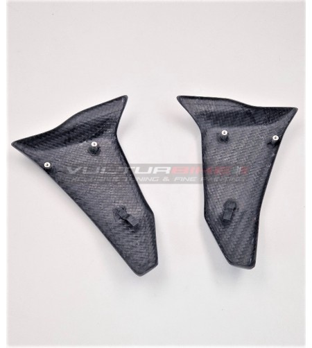 Seitenteile des Carbon-Kühlers - Ducati Hypermotard 950 
