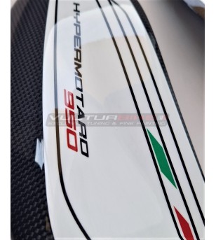 Panneaux latéraux arrière en carbone Ducati Hypermotard 950