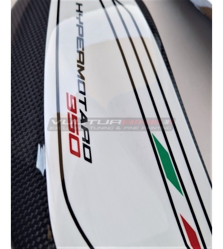 Fianchetti posteriori carbonio Ducati Hypermotard 950 