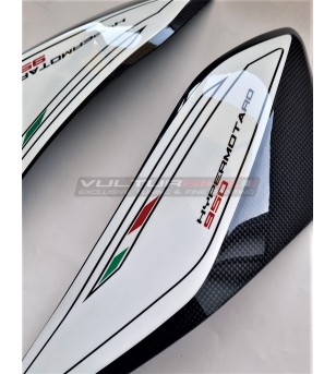 Panneaux latéraux arrière en carbone Ducati Hypermotard 950