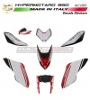 Complete stickers kit custom design 2019 - Ducati Hypermotard 950 