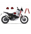 Autocollants personnalisés pour réservoir et panneaux latéraux - Ducati DesertX 