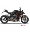 Pegatinas talladas para aletas modelo - Ducati Streetfighter V4 / V4S 