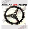 Anpassbare Aufkleber für Räder - Suzuki GSX R 1000 