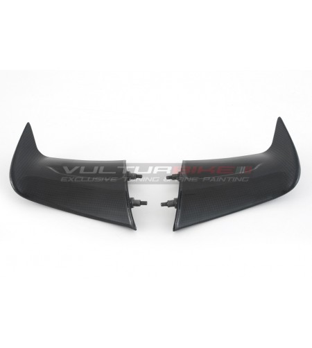 Pair of carbon wings for DUCATI PANIGALE V4 2022/23 