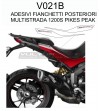 Aufkleber-Kit für Seitenteile unter dem Sattel - Ducati Multistrada 1200S Pikes Peak 2010/2014 