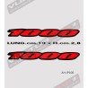 Pegatinas para colas grandes - Suzuki GSX R 1000 