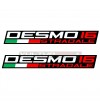 Par de calcomanías Desmo16 Stradale tamaño de su elección