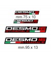Bausatz mit 4 Decals Desmo16 Stradale